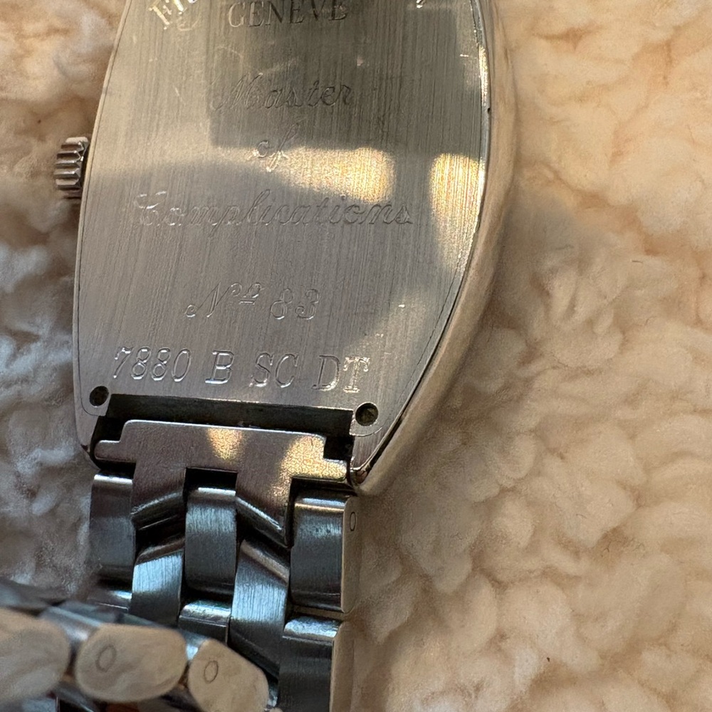 Men’s Franck Muller Silver Automatic Watch - Picture 7 of 8